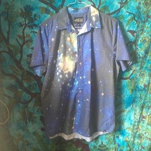 Galaxy Button Up 🌌